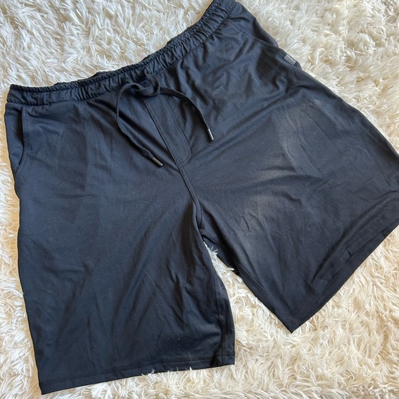 Eddie Bauer black lounge elastic waist shorts size XL - Picture 2 of 10